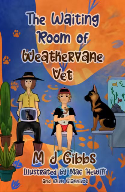 M.J.Gibbs | Children's Book Author, Poet, Educator | The waiting room of weathervane vet